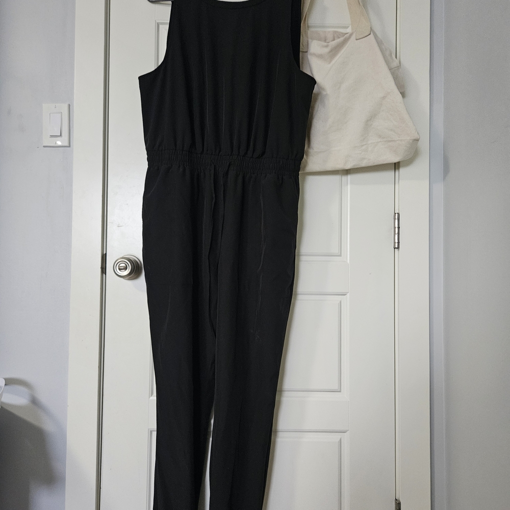 RW&CO. Classic Black Jumpsuit